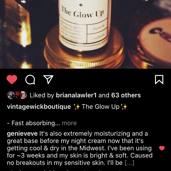 🌟SALE🌟 The Glow Upfacial oil 1oz bottle - Picture 3 of 4